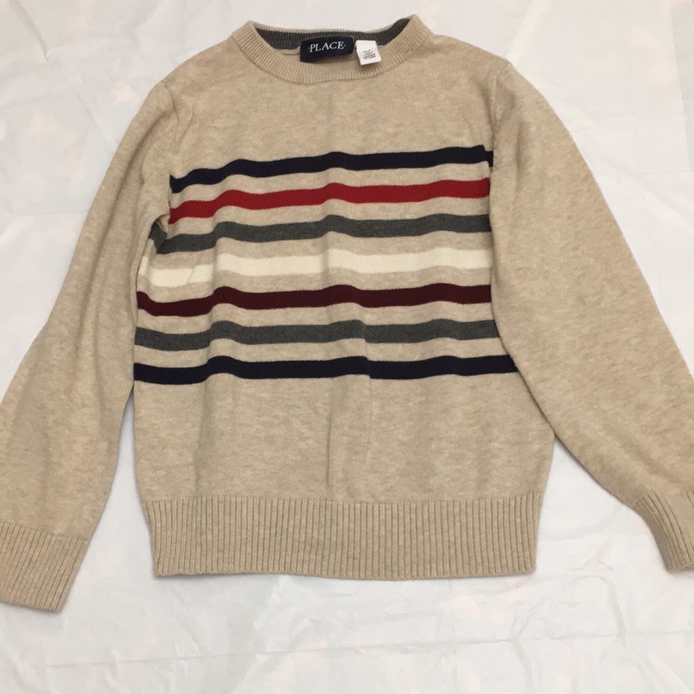 Boys Striped Sweater size 5/6